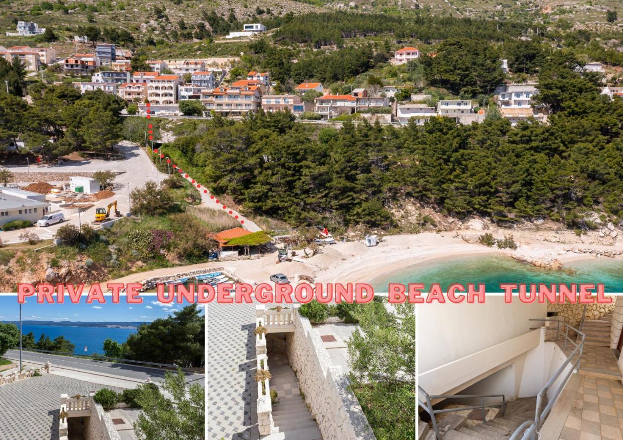 Beachfront Xxl - 2 Apartments Together - Lokva Rogoznica Eksteriør billede