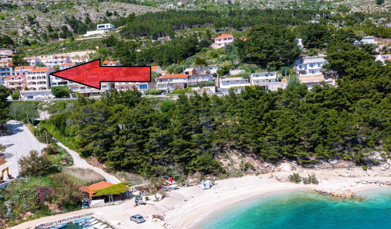 Beachfront Xxl - 2 Apartments Together - Lokva Rogoznica Eksteriør billede